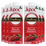 Suco De Cranberry Com Morango Juxx 1l (6 Litros)