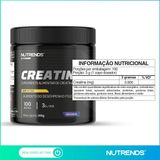 Creatina Em Pó 100% Pura 300g Nutrends