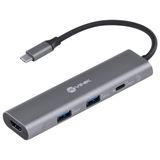 Hub Usb Tipo C / Type C 4 Em 1 Com 2 Usb 3.0