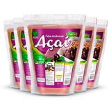 Kit 5 Polpa De Açaí Desidratada Em Pó Unilife 400g