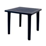 Mesa Tramontina Sancho 80x80 Cm Em Polipropileno Azul Navy