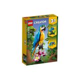 Lego Creator 3 Em 1 Papagaio Exótica 31136 Bonecos Animais