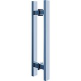 Puxador Duplo para Porta em Inox Polido PR4140 Premium Ducon Metais Cromado