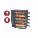 Churrasqueira Assador Rotativa Elétrica 5 Espetos 55cm Vitta Smart 127V - Arke