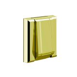 Acabamento para Válvula de Descarga Dourado GO5100 Ducon Metais Marrom