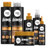 Kit Salon Line S.o.s Bomba Força E Engrossamento C/6