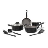Jogo De Panelas Brinox Ruby Antiaderente 7 Peças Preto