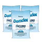 Kit 3 Pastilha Tablete Cloro Piscina Tricloro 200gr Domclor