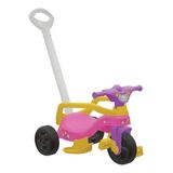 Triciclo Infantil Baby Encantado Completo Haste De Empurrar