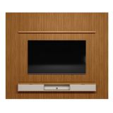 Painel Ripado Decorativo Sala Quarto 141x250cm Prime Plus L06 Nature Fosco - Mpozenato