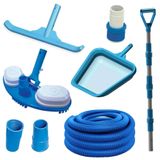 Kit Limpeza Piscina Aspiração Sodramar + Mangueira 10 Metros