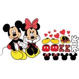 Adesivo De Geladeira Mickey E Minnie - Mod1