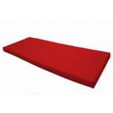 Colchonete / Colchão Para Visita D45 Com Selo Do Inmetro 180 X 60 X 3,8 Cm Dobrável Vermelho