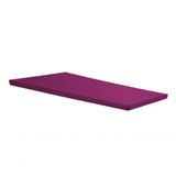 Colchonete Fitness Creche Dobrável Impermeável Orthovida D20 120 X 60 X 4 Cm - Vinho