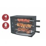 Churrasqueira Assador Rotativa Elétrica 3 Espetos 55 cm Vitta Smart 220V - Arke
