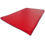 Colchonete Camping Dobrável Casal Impermeável Orthovida D20 170 X 112 X 3 Cm - Vermelho