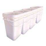 Baldes P Iogurteira 20l Retang Alça Plast