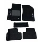 Tapete Peugeot 208 13 A 18 Carpete Preto Bordados Originais