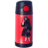 Garrafa Click Com Canudo 300ml Akatsuki Zona Criativa