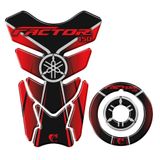 Adesivo Protetor Tanque E Bocal Moto Yamaha Factor 150 Vermelho