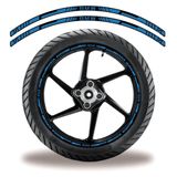 Friso De Roda Adesivo Refletivo Bmw Azul E Preto Azul