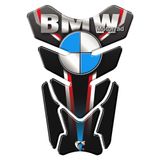 Protetor De Tanque Adesivo Resinado Moto Bmw Vermelho Vermelho E Preto