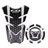 Kit Protetor Tanque Adesivo Moto Honda Twister Ano 2022/23 Preto