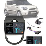 Multimídia 2 Din 9 Polegadas Kia Soul 2009 Até 2011