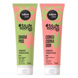 Shampoo + Condicionador Salon Line Todecacho Reparação