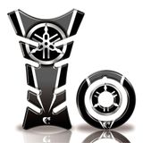 Adesivo Protetor Tanque Moto Yamaha 125/150 Ano + 2016 Cor Preto