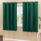 Cortina Blackout Pvc Verde Corta Luz 2,20m X 1,30m