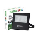 Refletor Taschibra Led Tr Slim 50w Luz Branco Fria 6500k Preto Bivolt