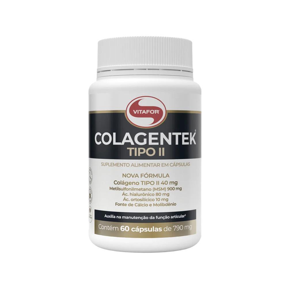 Colagentek Tipo Ii 60 Capsulas 790mg - Vitafor