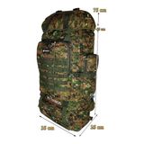 Mochila Esportiva Camping Trilha Camuflada Grande