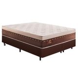 Cama Box Queen Colchão Gazin Palace 198cm X 158cm