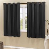 Cortina Blackout Pvc Preto Corta Luz 2,80m X 1,80m