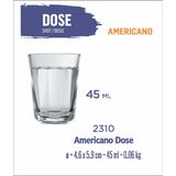 Copo De Vidro - Americano Dose 45ml - 12 Copos