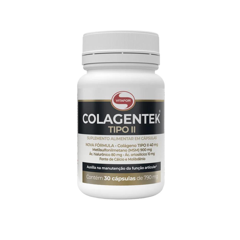 Colagentek Tipo Ii 30 Capsulas 790mg - Vitafor