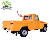 Borracha Vidro Traseiro Vigia Pick Up F75 C/macarrão