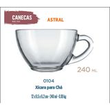 24 Xícara Astral 240ml-café C/leite Cappuccino Chocolate Chá