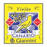 Corda De Nylon Giannini Can&aacute,rio Genwb4 4&ordf, Para Viol&atilde,o Com Bolinha