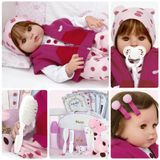 Bebê Reborn Boneca Menina Realista Girafinha Fio A Fio Itens