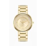 Relogio Technos Feminino Dourado Grande 2035mxa/1x