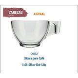 12 Xícara Café Curto Pequeno - Astral 90ml
