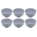 Jogo Kit 6 Bowls Pote Tigela Bambu Ecológico Açai Sorvete