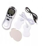 Massageador Eletrico Digital Para Dores E Tensao Muscularacupuntura Fisioterapia Com 4 Eletrodos Cx