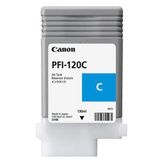 Cartucho De Tinta Canon Plotter Pfi120c Ciano
