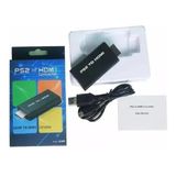 Adaptador Conversor Ps2 Para Hdmi 720/1080p Video Game Tv