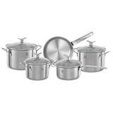 Conjunto de Panelas em Aço Inox com 5 Peças - Electrolux