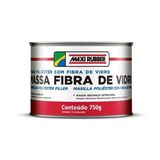 Massa Poliester Com Fibra 750g - Maxi Rubber